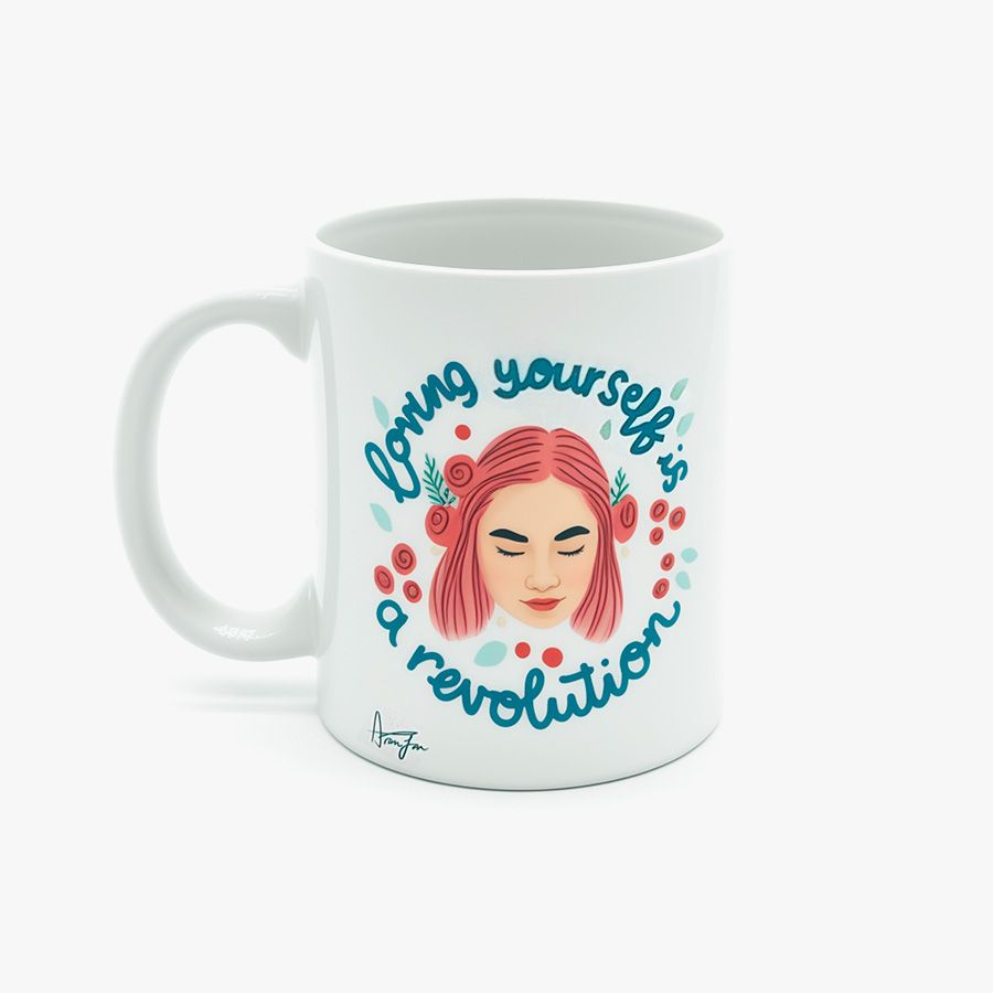 Taza blanca 350ml sublimación - Imagen 3