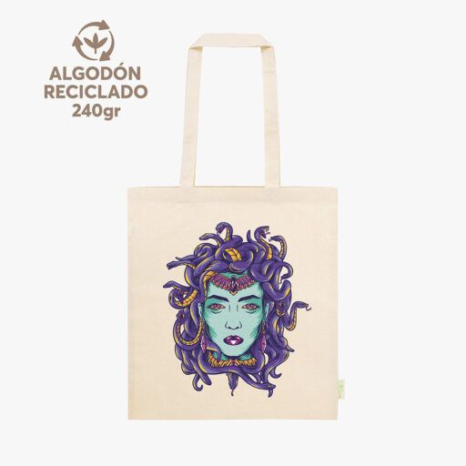 Bolsa algodón reciclado 240gr Transfer digital