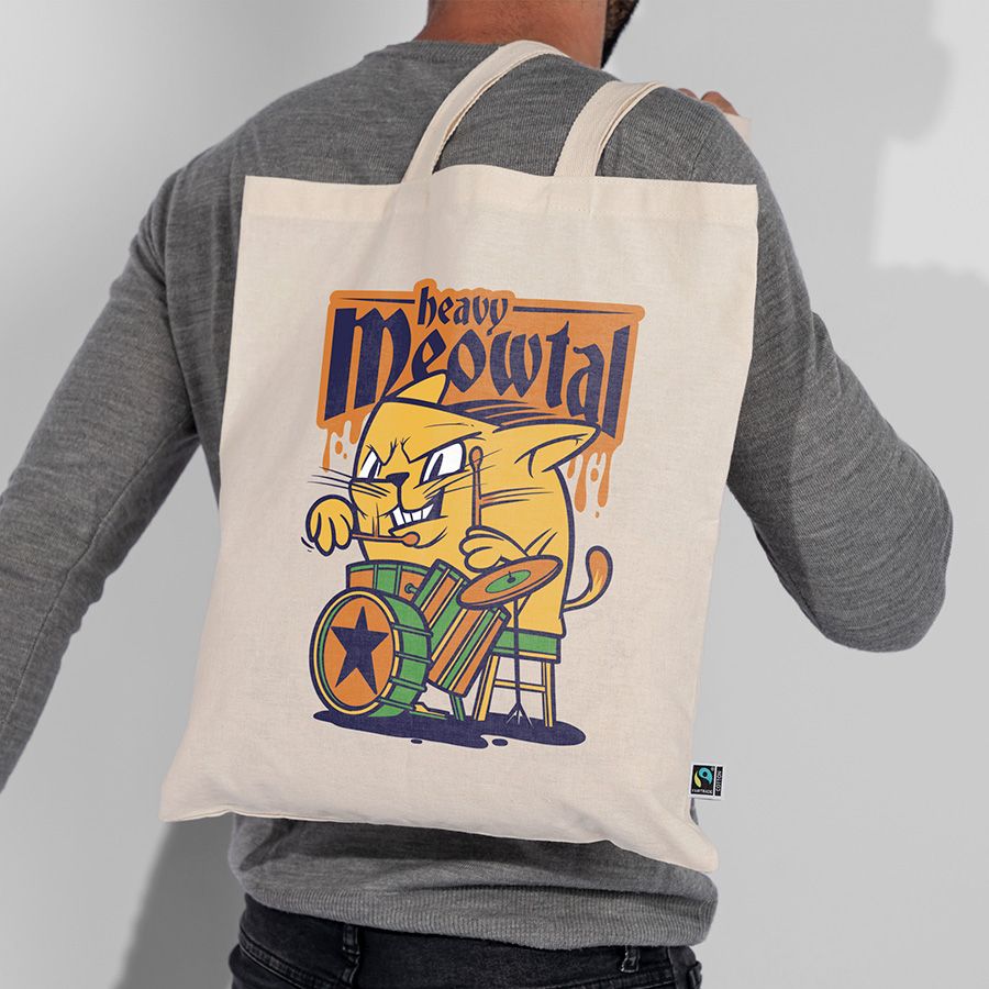 Bolsa algodón Fairtrade 180gr Transfer digital - Imagen 2