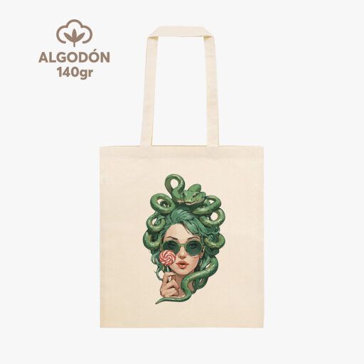 Bolsa algodón 140gr natural DTG