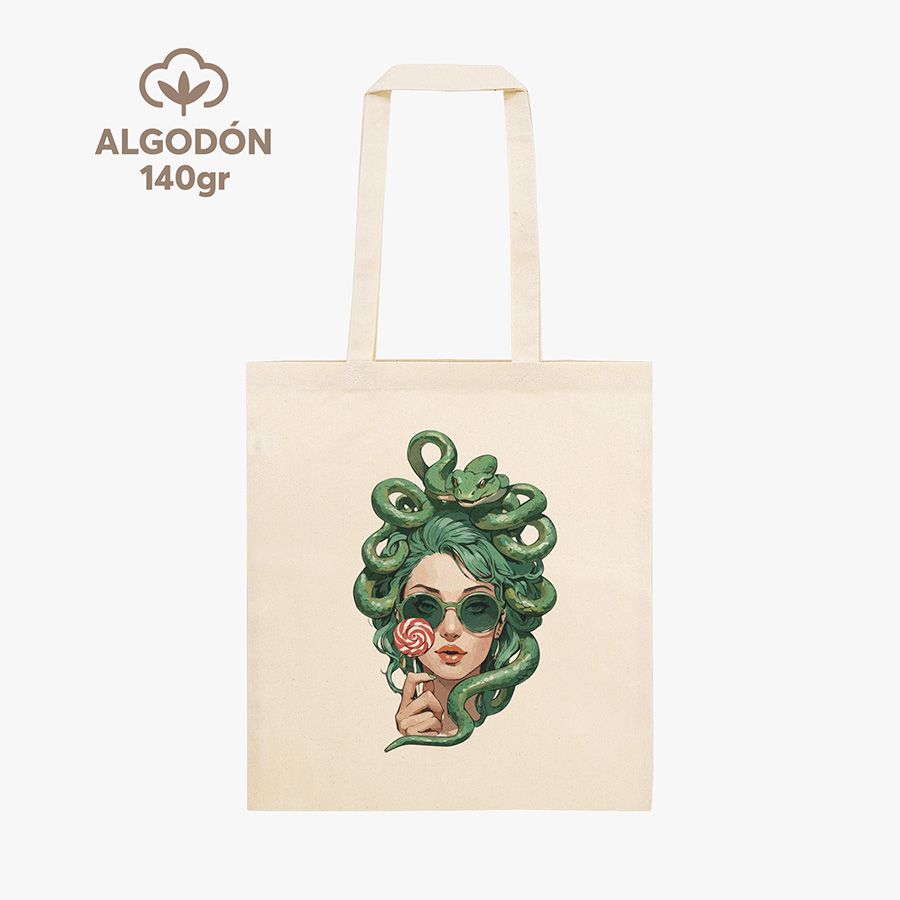 Bolsa algodón 140gr natural DTG