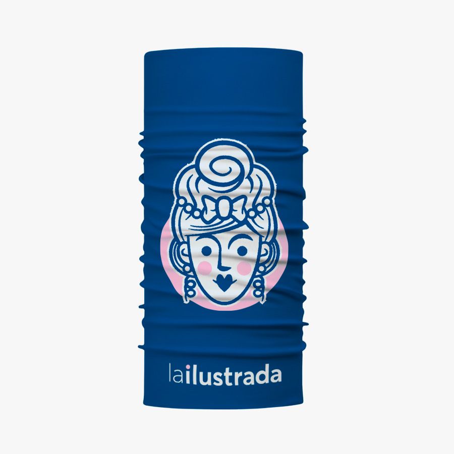 Braga de cuello de poliéster Full Print