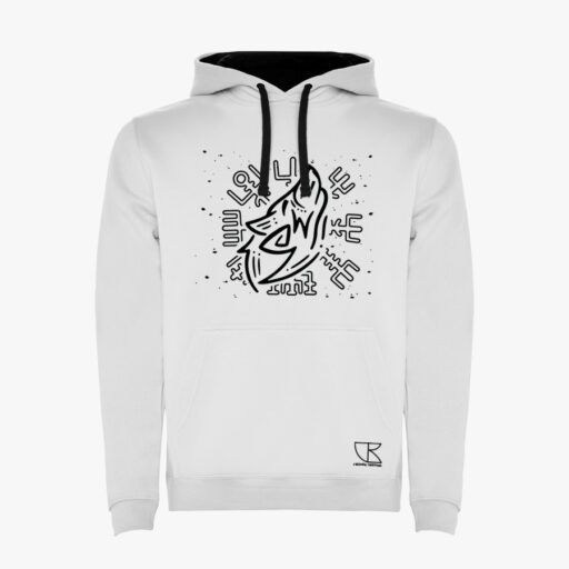 Sudadera capucha contrastada Roly Urban 280gr