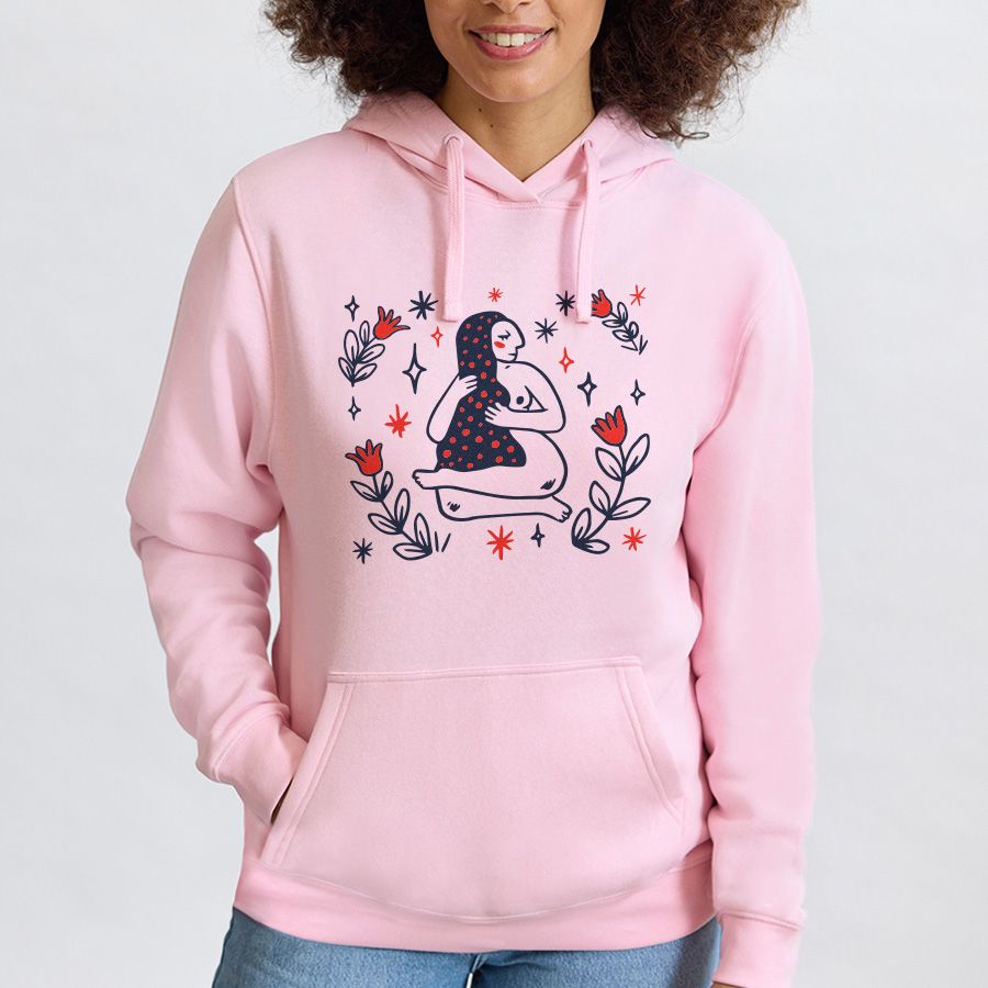 Sudadera Mujer capucha Draco 280gr - Imagen 2