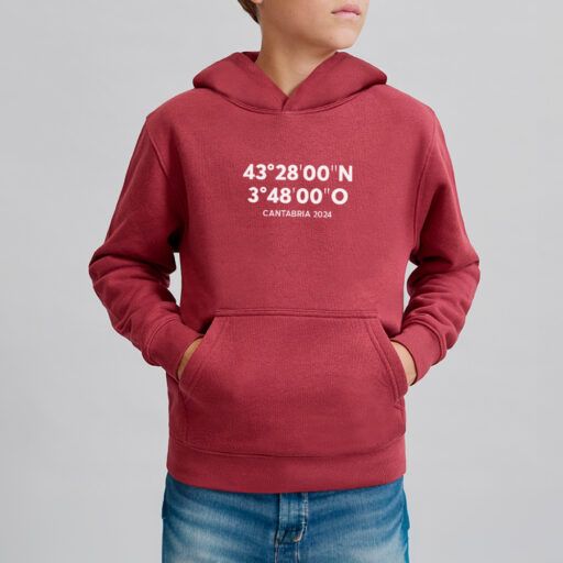 Alternative view of Sudadera Infantil capucha Draco 280gr