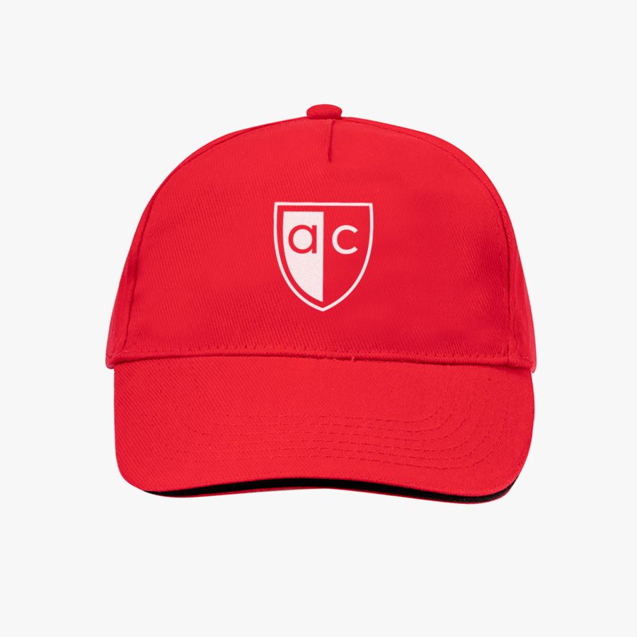 Gorra 5 paneles bicolor de algodón peinado - Imagen 2