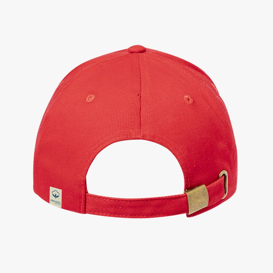 Gorra 5 paneles de algodón Orgánico y hebilla - Imagen 2