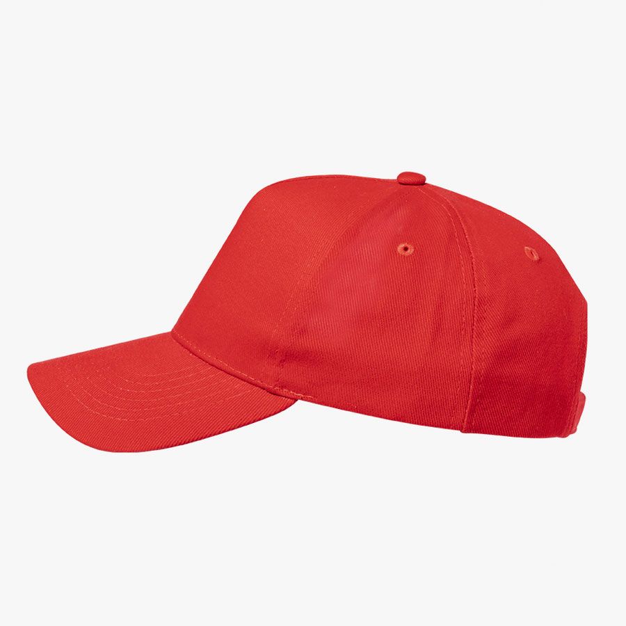 Gorra 5 paneles de algodón Orgánico y hebilla - Imagen 3