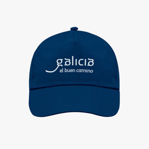 Alternative view of Gorra económica 5 paneles de algodón