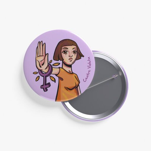 Chapas con alfiler personalizadas