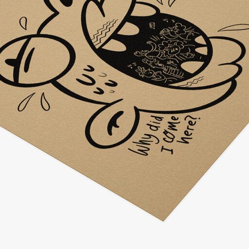 Alternative view of Prints 250gr Materica Kraft