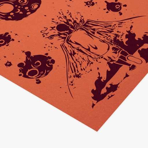 Alternative view of Prints 250gr Materica Terra Rossa
