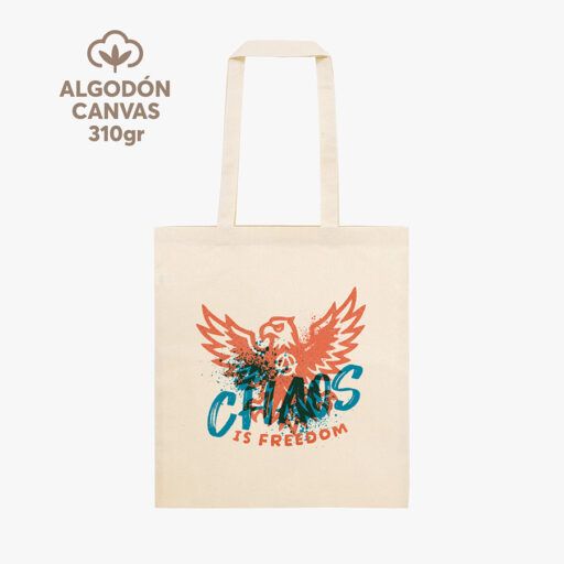 Bolsa Kimood algodón canvas 310gr DTG