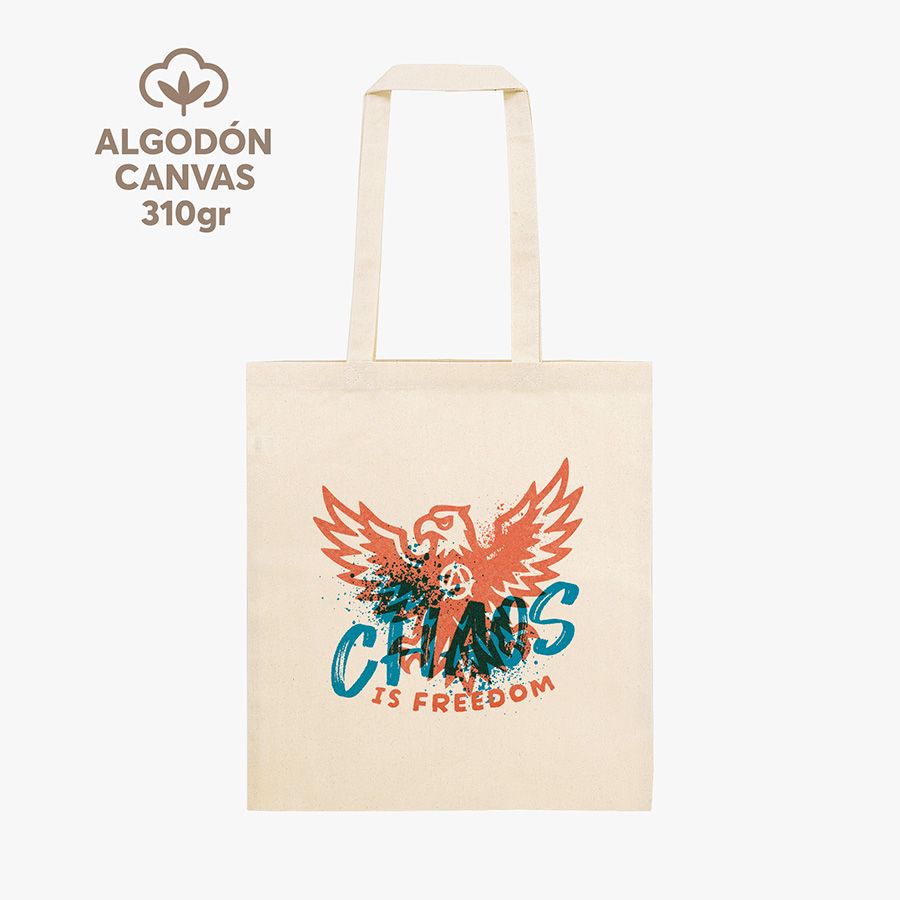 Bolsa Kimood algodón canvas 310gr DTG