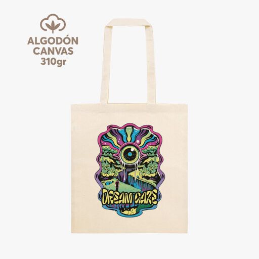 Bolsa Kimood algodón canvas 310gr Transfer digital