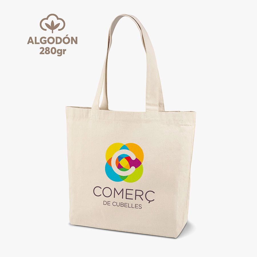 Bolsa ancha con bolsillo 280gr Transfer digital